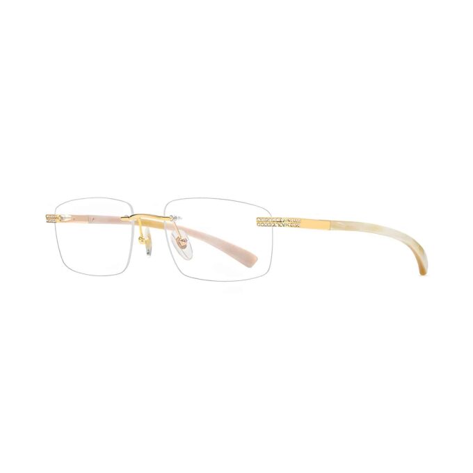 EGO Buffalo Horn Glasses ft. Diamond Simulants