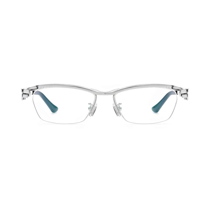 OPUS Titanium Browline Eyeglass Frames - Image 2