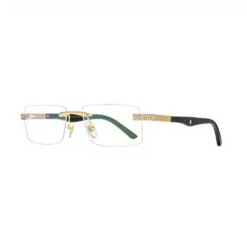 LUX Buffalo Horn Glasses with Diamonds