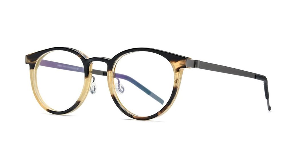 Buffalo horn eyeglasses frames men's Sinne rd