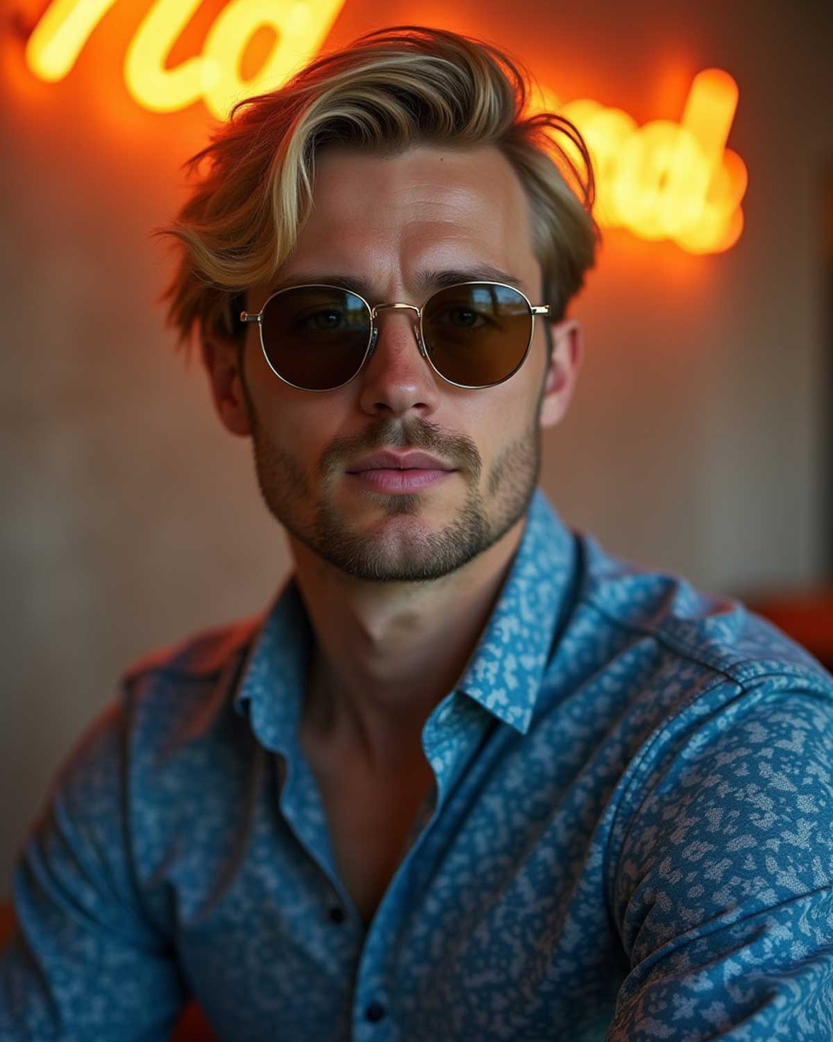 Sunglasses with prescription lenses