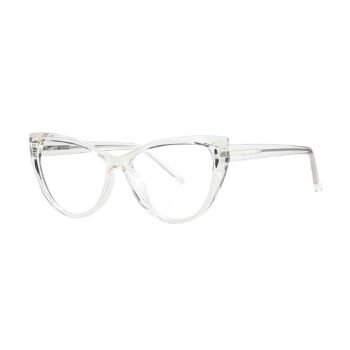 Feminine Cat Eye Clear Frame Glasses