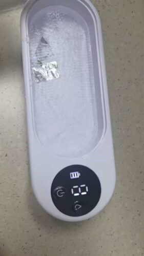 Portable Ultrasonic Eyewear Cleaner with UV Sterilization - Rechargeable Cleaning Machine for Glasses and Sunglasses photo review