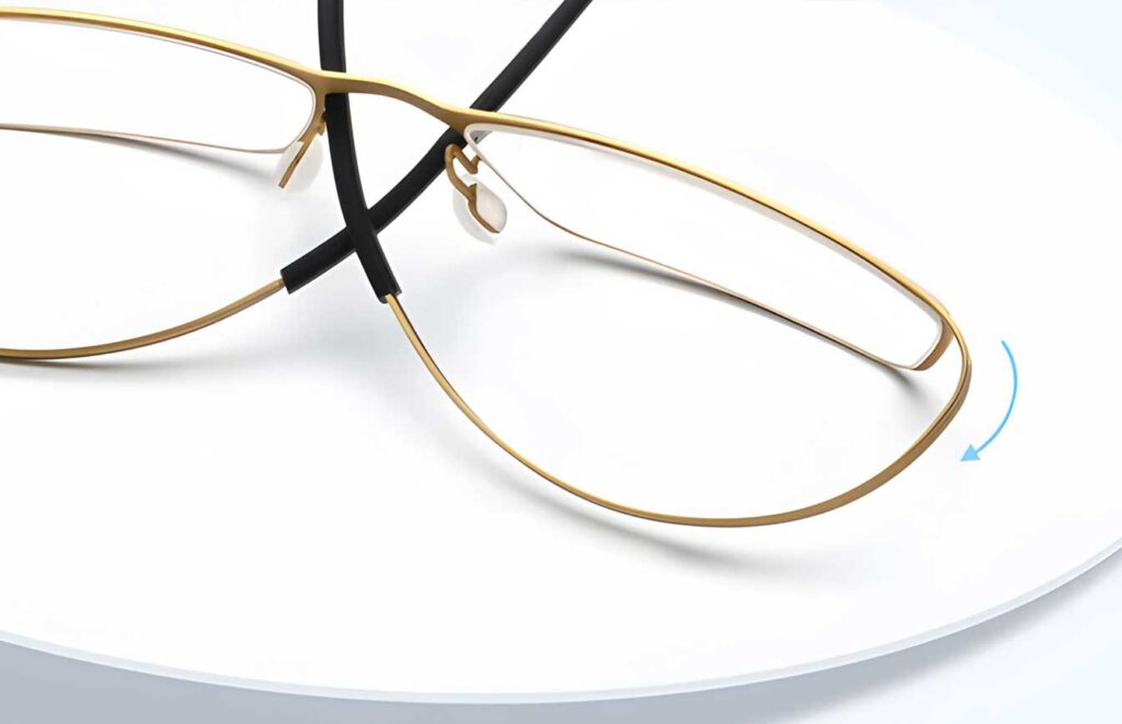 Buy Flexible Titanium Memory Metal Glasses Online