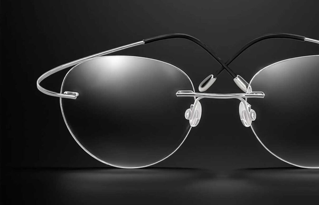 what is memory metal glasses