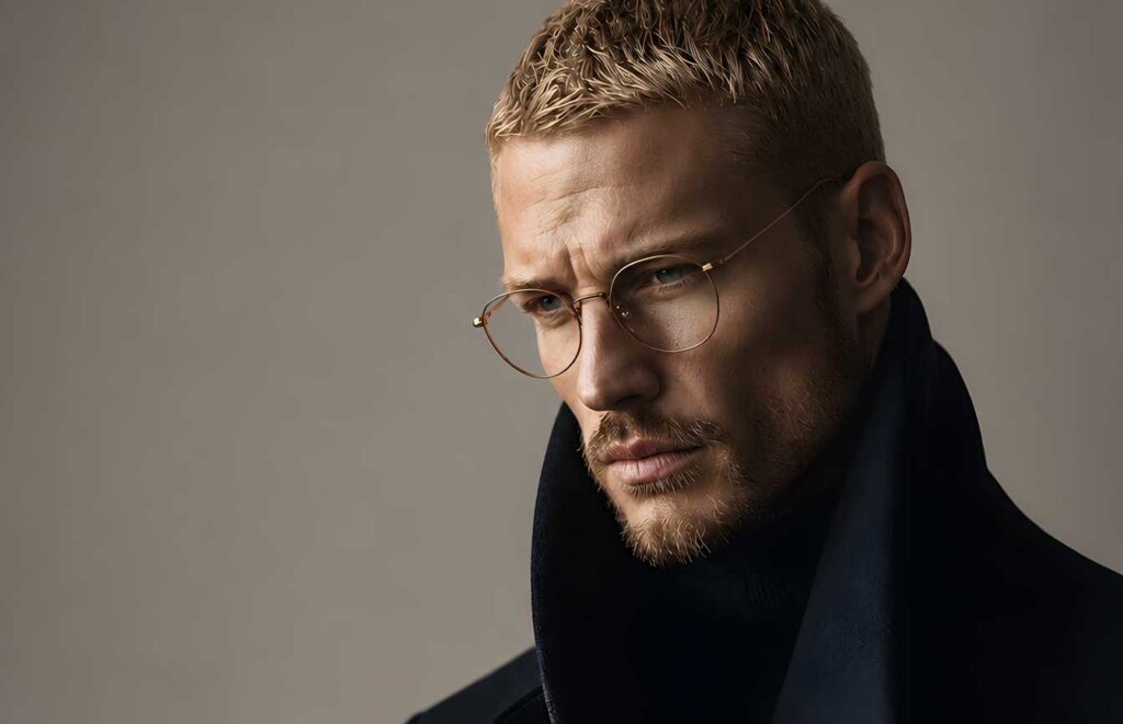 titanium eyeglass frames for men